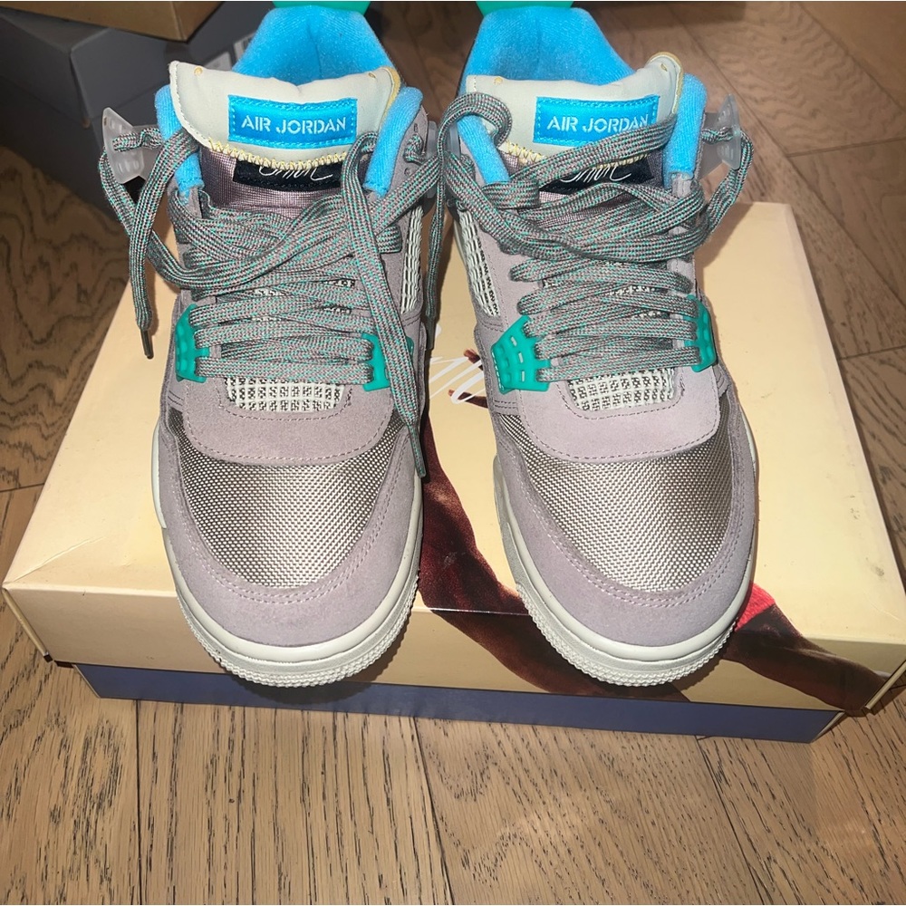 UNION LA X AIR JORDAN 4 RETRO 'TAUPE HAZE' EXCELLENT CONDITION SIZE 8.5